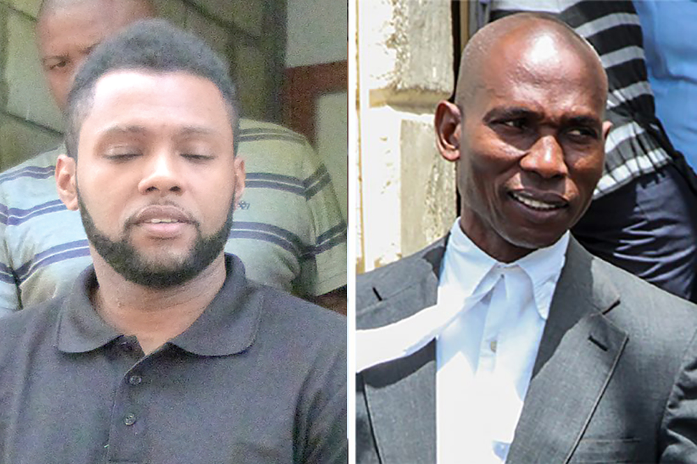 Lawyer Jomo Thomas returns accused killer to cops