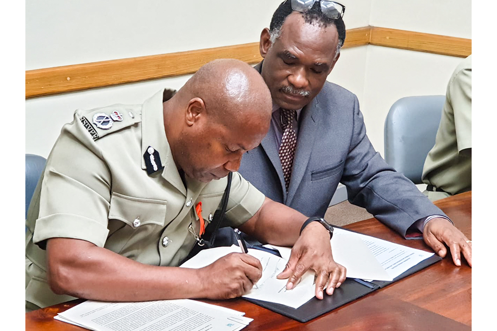 MOU signed to improve information sharing in Customs Law Enforcement MOU signed to improve information sharing in Customs Law Enforcement