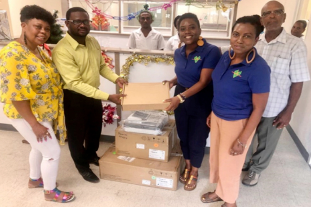 Vincentians in Toronto donate ECG Machine to Chateaubelair Hospital Vincentians in Toronto donate ECG Machine to Chateaubelair Hospital