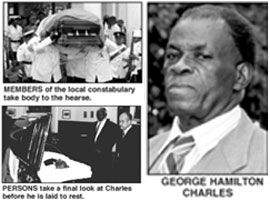 George Charles laid to rest