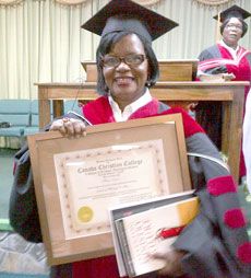 Congrats Pastor Marcia Creese