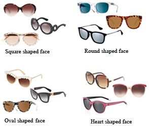 Choosing the best sunglasses for your face shape