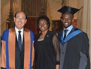 Charles graduates from IMLI with Distinction