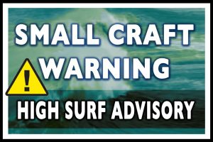 Small Craft Warning and High Surf Advisory issued for SVG