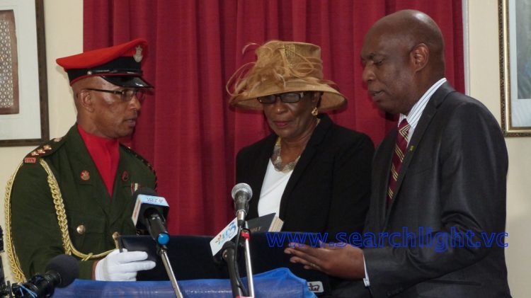 SVG’s First Female Head of State Sworn In