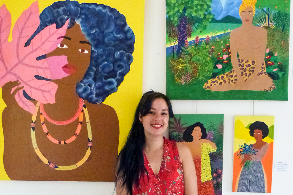 Artist brings to life her impression of Vincentian women