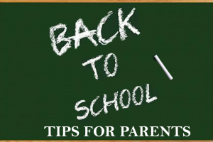 Back to school tips for parents