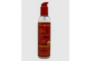 Product Review The Crème of Nature ARGAN Oil Heat Protector