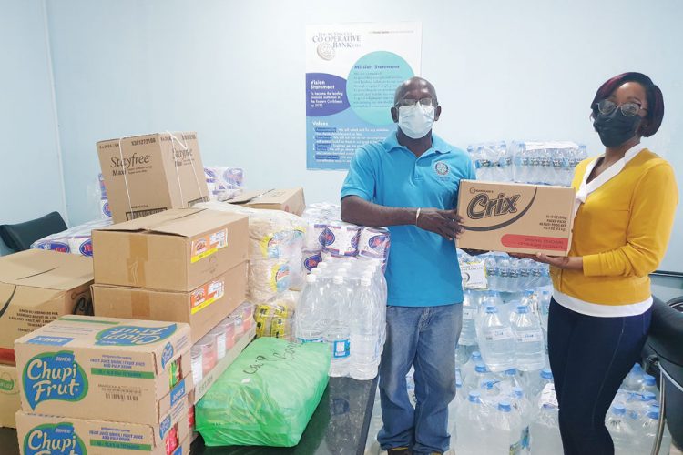 Penny Bank helps victims displaced by volcano disaster