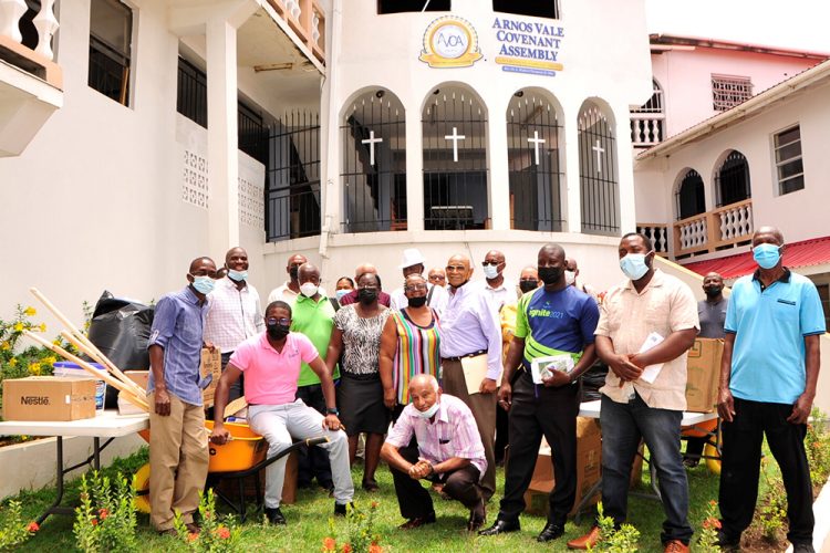 AVCA donates relief resources to 23 pastors