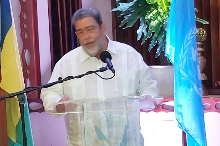 PM Gonsalves urges respect for International Law and non- interference
