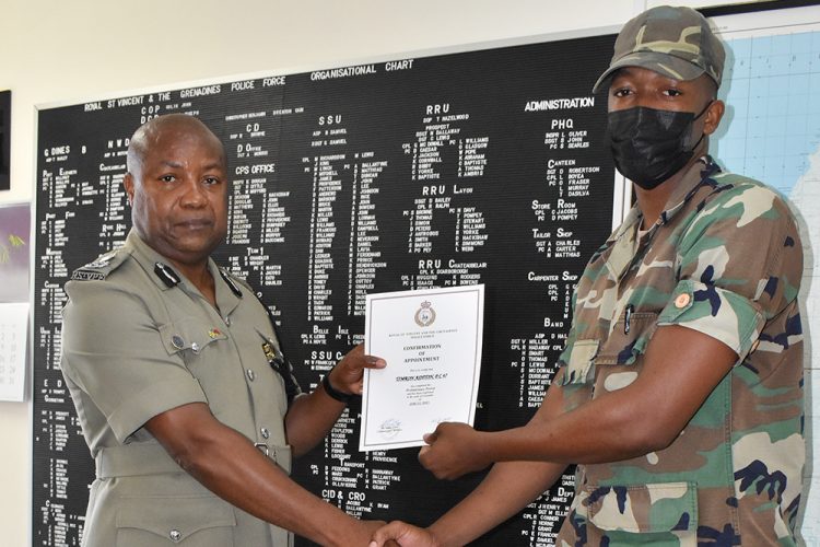 SVG Police force has 74 new constables