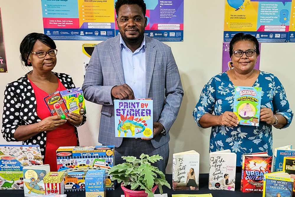 House of Ellis SVG makes donation to ‘Hands across the Sea’ Searchlight