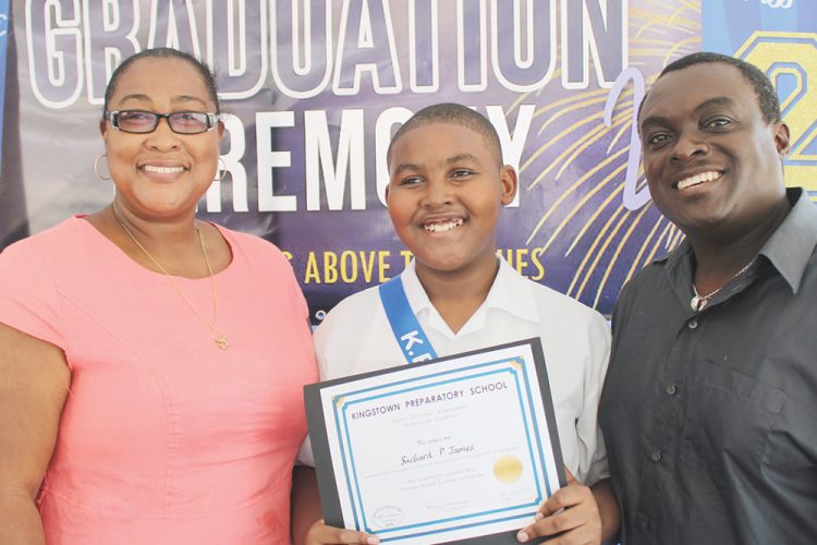 Kingstown Preparatory School lad aims to be a professional chef