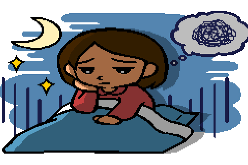 Cant Sleep Clipart
