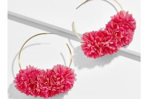DIY Floral Earrings.