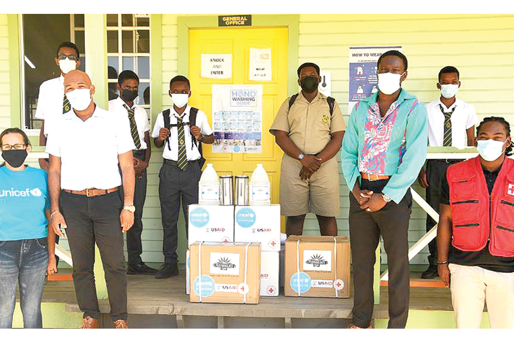 Red Cross, partners install hand sanitisers in schools - Vimarsana News