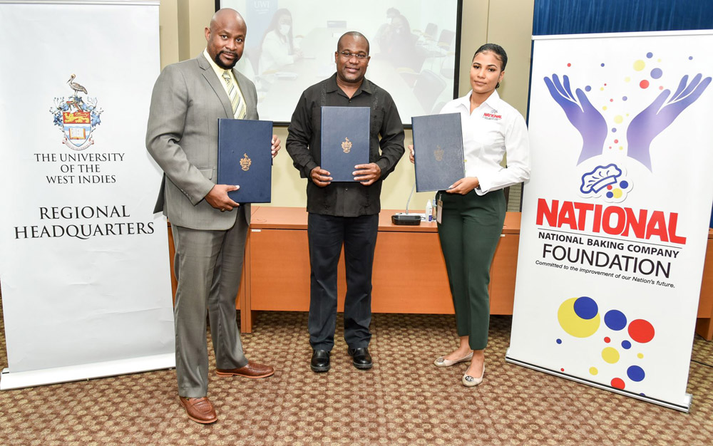 Jamaica’s National Baking Company provides grant of USD 130,000 towards Blue Economy Centre at UWI Jamaica’s National Baking Company provides grant of USD 130,000 towards Blue Economy Centre at UWI