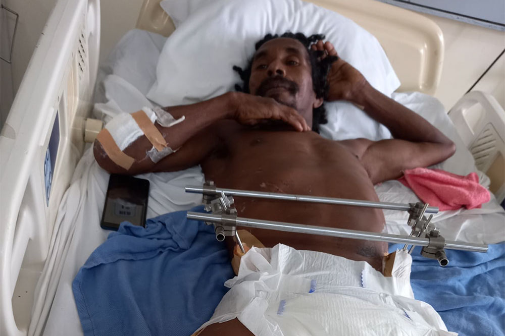 Family seeking prayers for man’s full recovery after vehicle accident