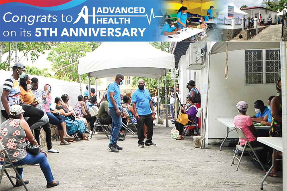 Advanced  Health marks  anniversary  with all-day  free public clinic