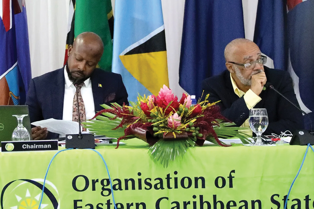 OECS Environment Ministers  examine ways towards greater harmonisation at meeting in SVG