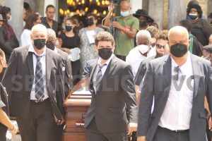 Friends, family shed tears as Nigel Greaves is laid to rest