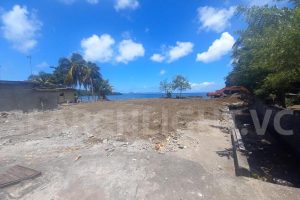 Beach at Rose Place cleared to allow for work on port project to begin