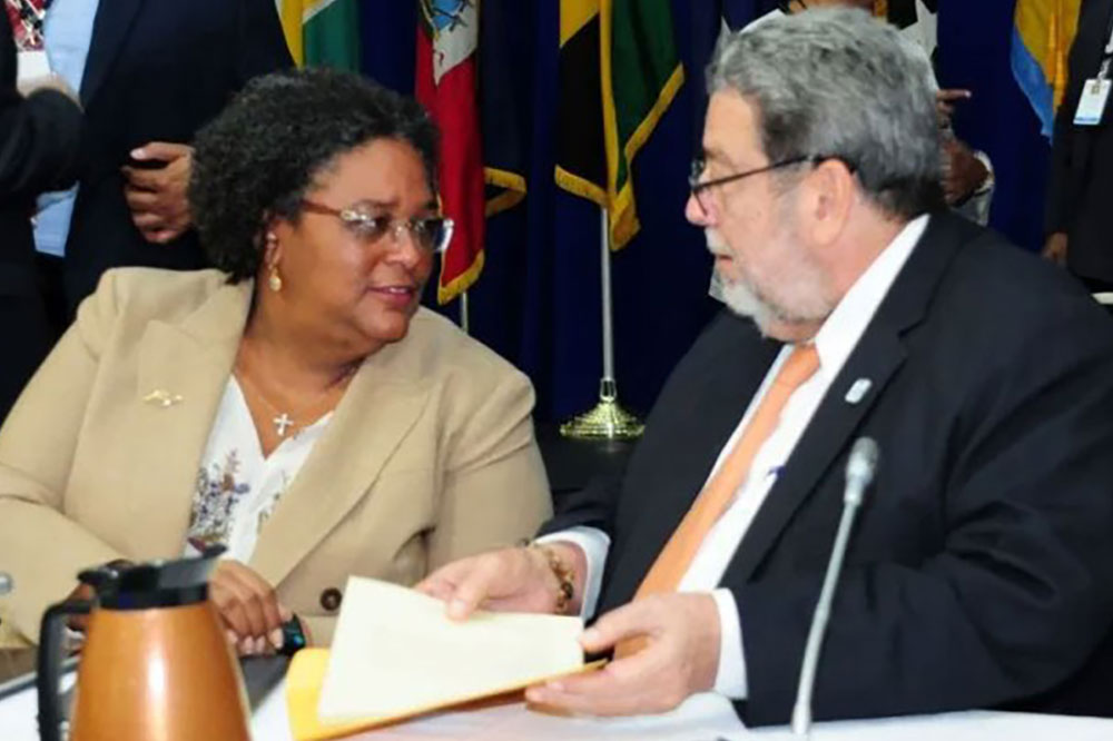 The UWI celebrates PMs Gonsalves and Mottley on their recent international accolades