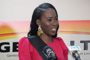 Arielle Ollivierre will help improve communication with the hearing and speech impaired