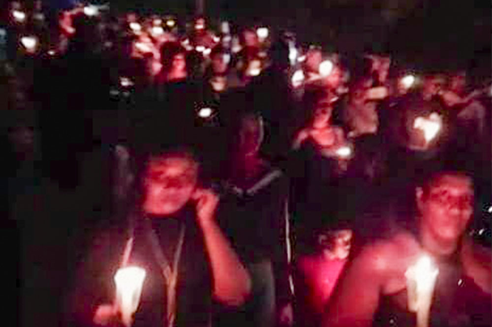 Owia residents hold candlelight vigil for slain fellow villager ...
