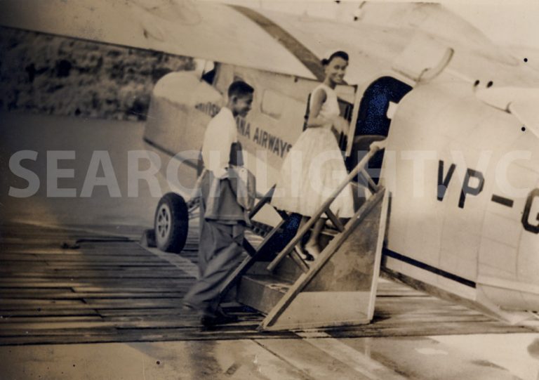 St Vincent and the Grenadines entered the age of flight 95 years ago