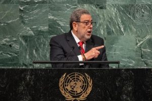 SVG’s Prime Minister stars  at UN General Assembly