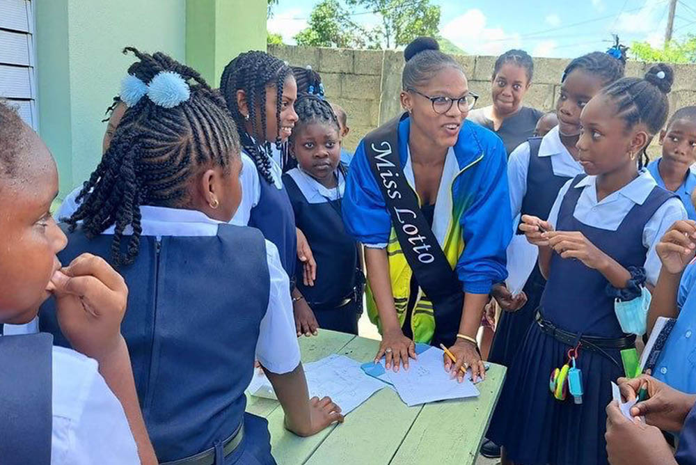 Contestant in the 2022 Miss SVG pageant captures hearts through her '1000 Acts of Kindness Project' - Vimarsana News