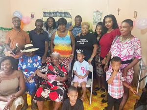 SVG’s latest  centenarian tells youths ‘behave yourselves, listen to your parents!’