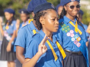Thirty more Girl Guides  	enrolled in SVG Girl Guides  Association