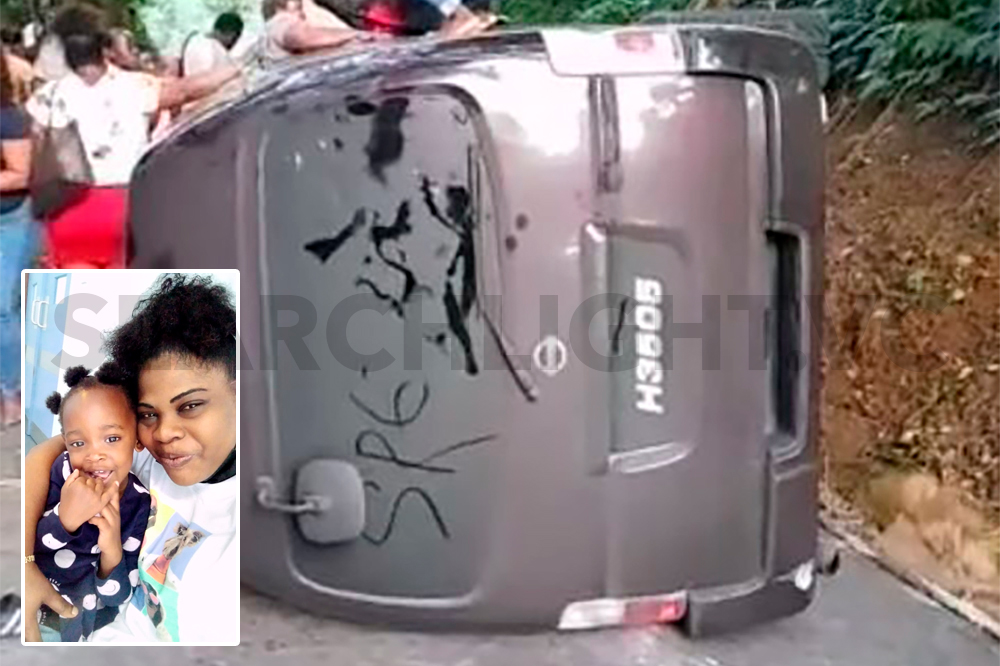 Woman in van accident thanks God she left her baby at home (+ Video)