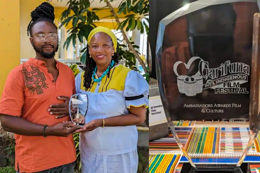 Vincentian receives award from Garifuna Int'l Indigenous Film Festival - Vimarsana News