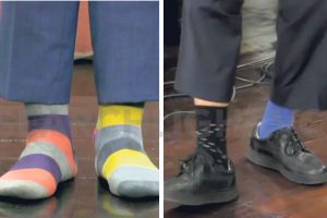 Parliamentarians rock their socks in support of World Down Syndrome Day