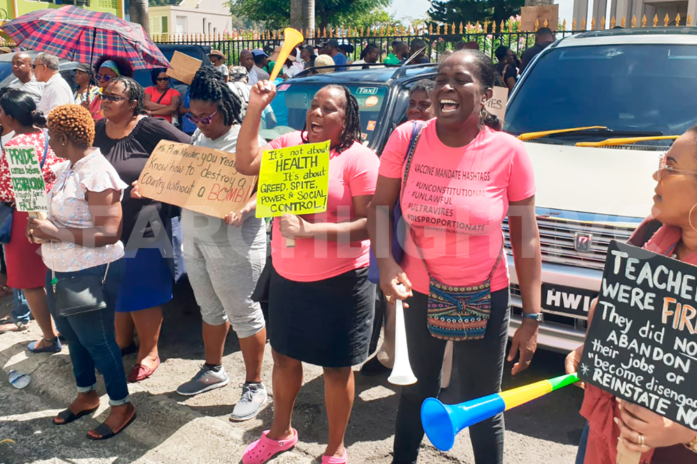 Protestors say no to efforts to stay execution of court order - Vimarsana News
