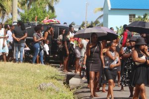 Mourners pay last respects to murdered Georgetown man