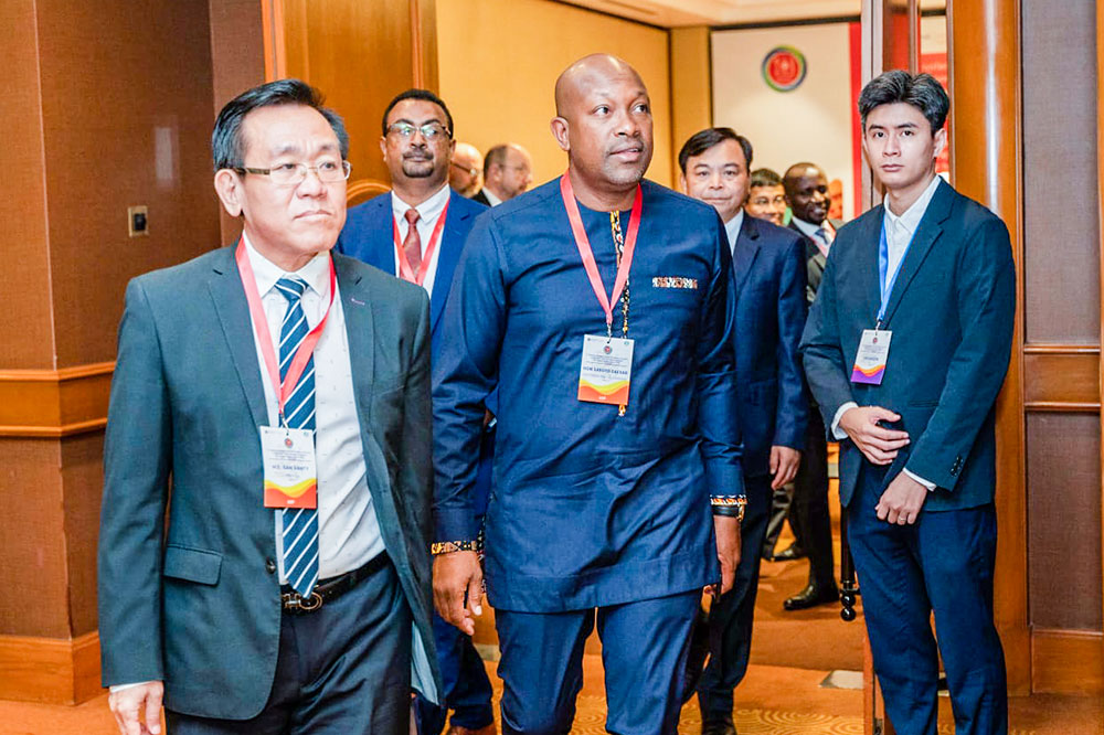 Minister of Agriculture represents SVG at India - Vimarsana News