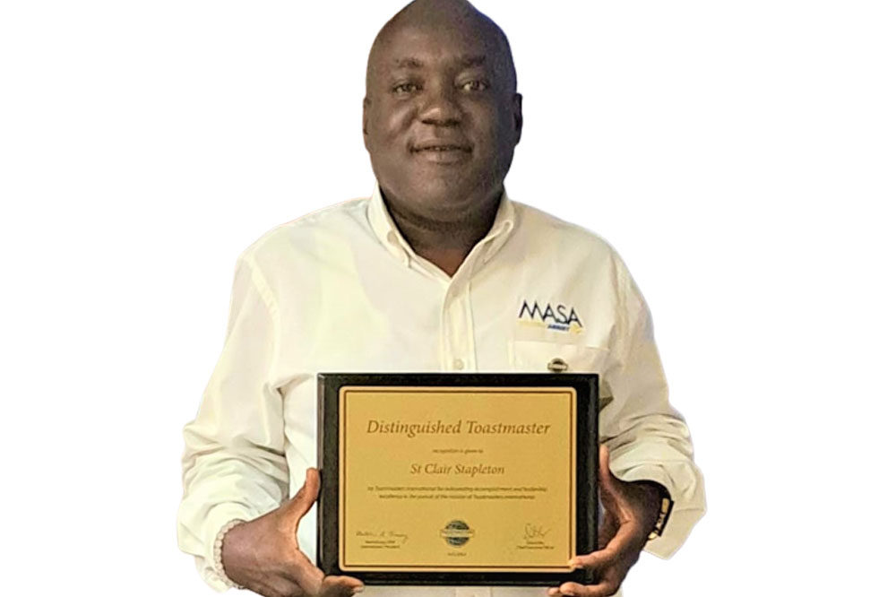 Vincentian achieves Toastmasters International's highest honour - Vimarsana News