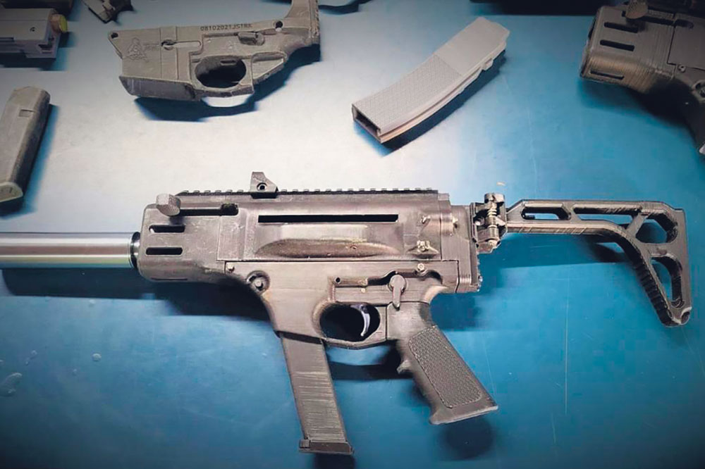 3D printed ‘ghost guns’ seized during police raid - Searchlight