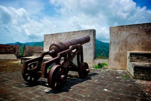 Rehabilitation Works continuing on Fort Charlotte