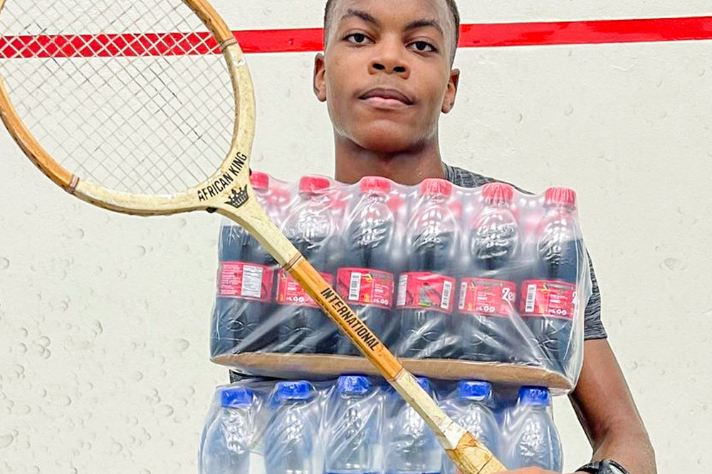 Jayden tops Handicap Squash event