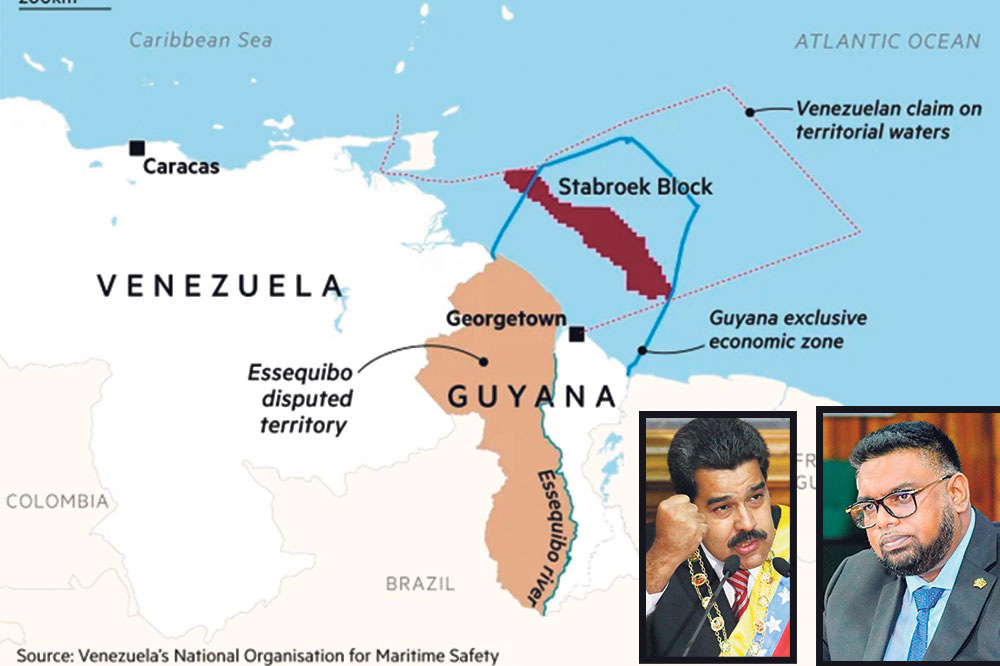 GuyanaVenezuela land dispute at delicate stage Searchlight