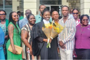 Lawyer pledges to serve her people with all her strength