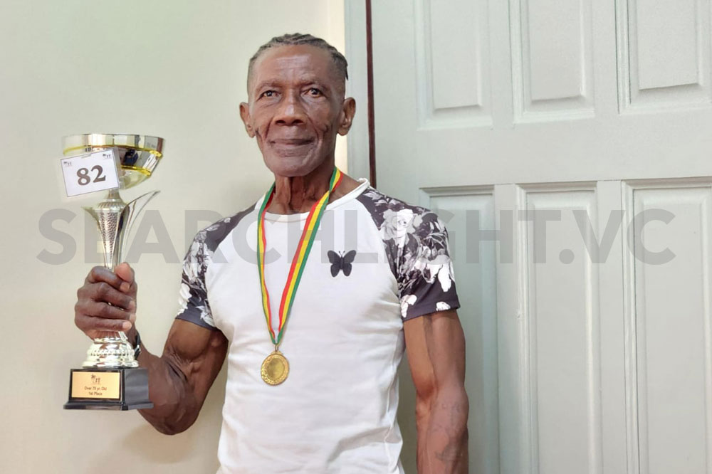 82-year-old Vincentian bodybuilder bags another victory - Vimarsana News