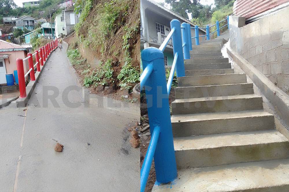 Residents of Dondo Hole welcome paved footpaths - Vimarsana News