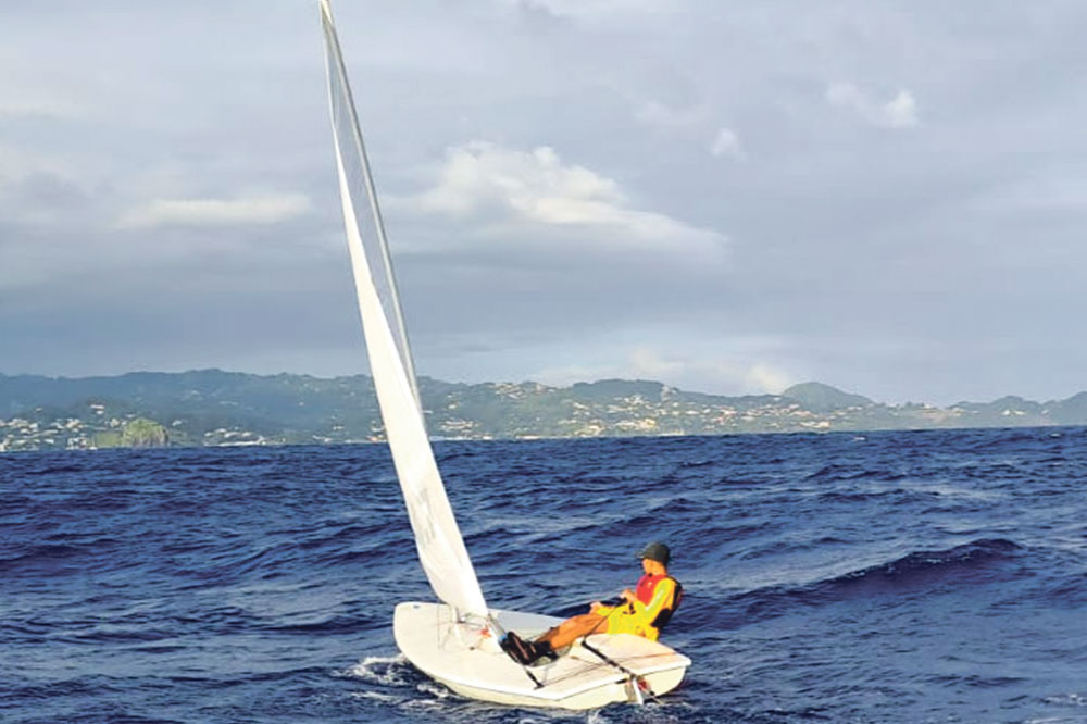 Teenage sailor to make solo fundraising crossing to Bequia in his Laser craft - Vimarsana News